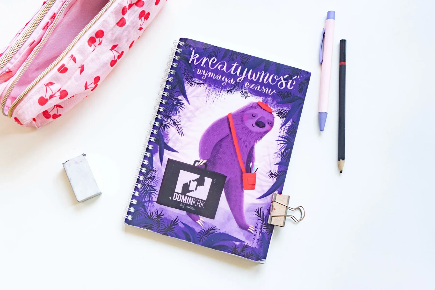Illustration and sketchbook design for a drawing school