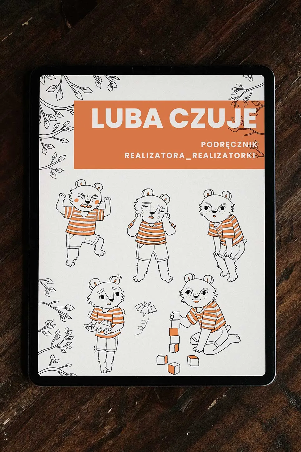 Ebook designed and illustrated from scratch